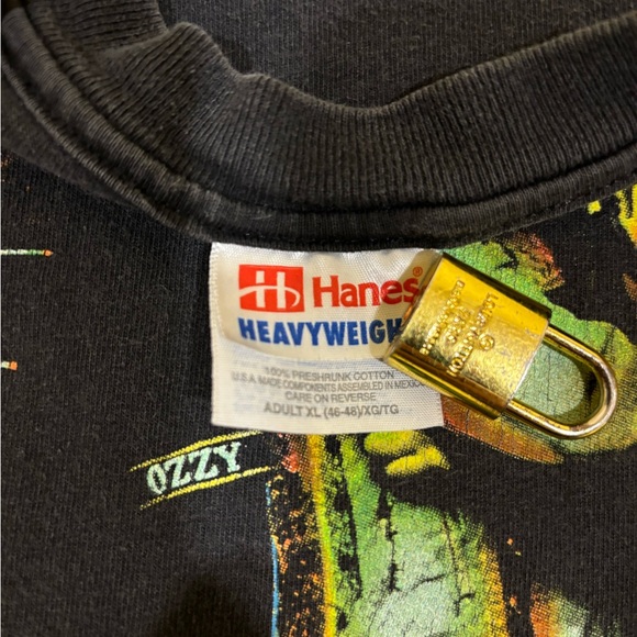 Vintage 2001 Ozzy Osborne x Rob Zombie Tour T-Shirt - Picture 3 of 3